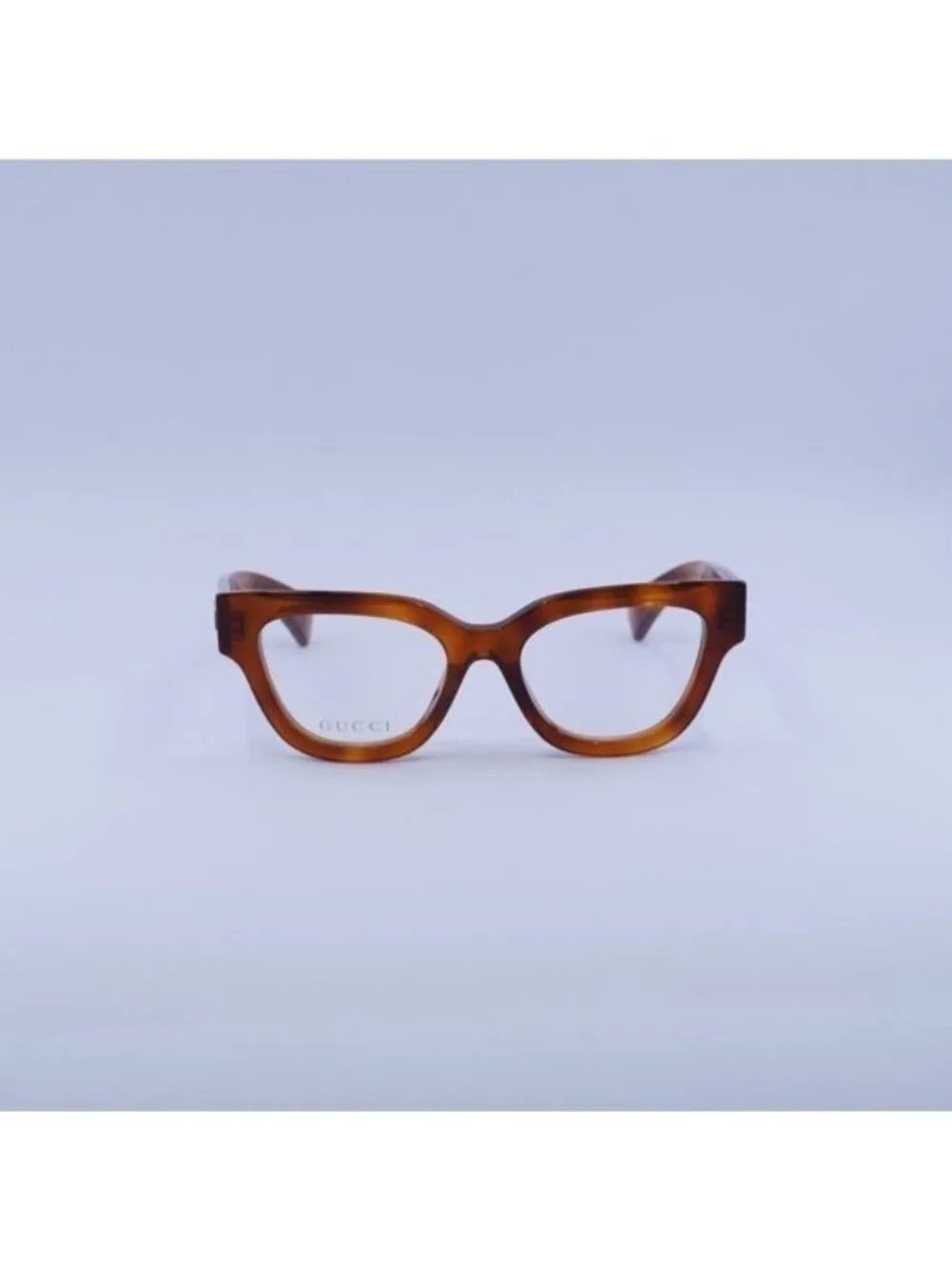 Gucci GG1837O 002 Eyeglasses Havana 51mm Cat Eye Frame - Picture 2 of 10
